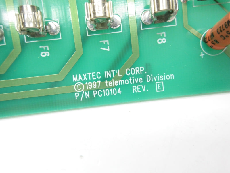 MAXTEC PC10104 REV. E NSNP