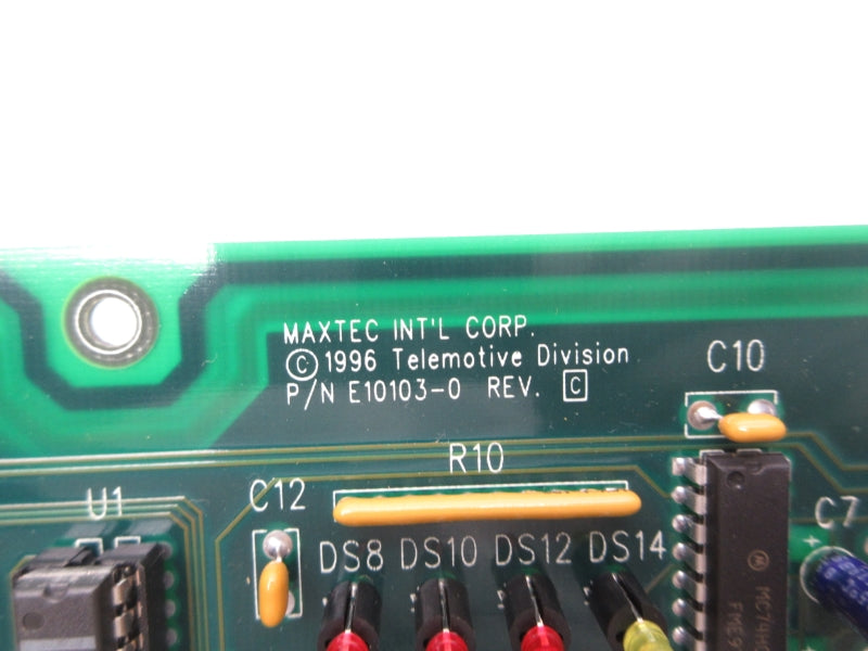 MAXTEC E10103-0 REV. C UNMP