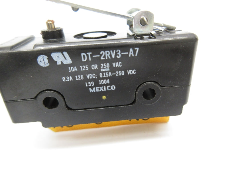 MICRO SWITCH DT-2RV3-A7 250VAC 10A NSNP