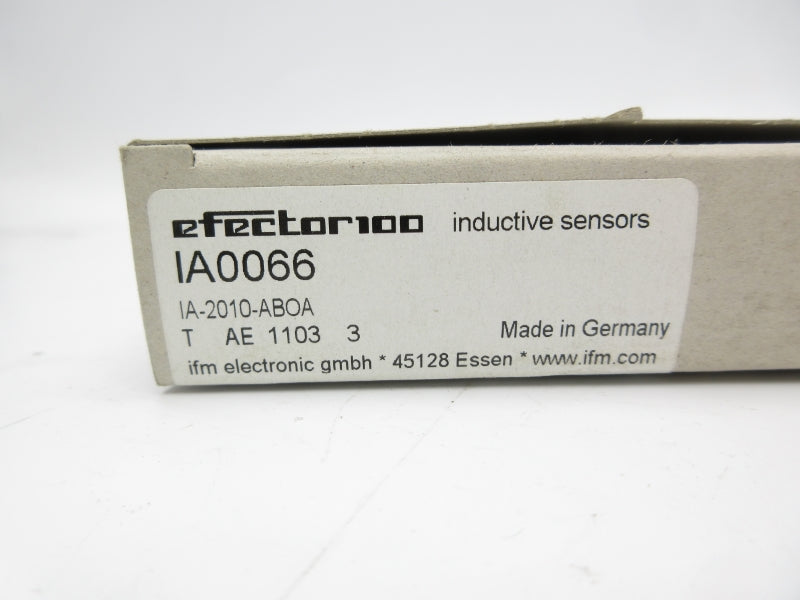 IFM EFECTOR IA-2010-ABOA IA0066 20-250VAC NSMP