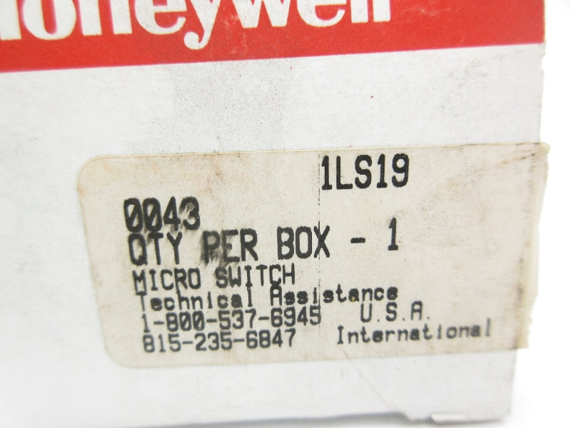 HONEYWELL 1LS19 NSMP