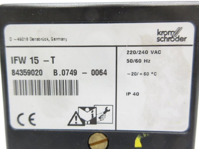 KROM SCHRODER IFW15-T 220/240VAC NSNP