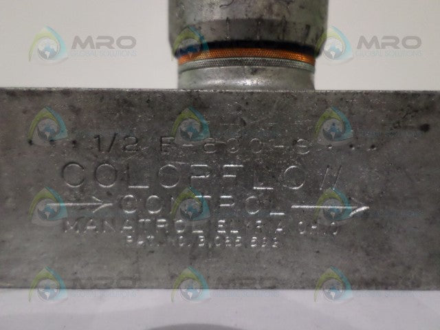 MANATROL F-800-S FLOW CONTROL VALVE *USED*
