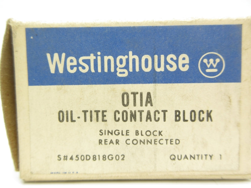 WESTINGHOUSE OTIA 600VAC NSMP