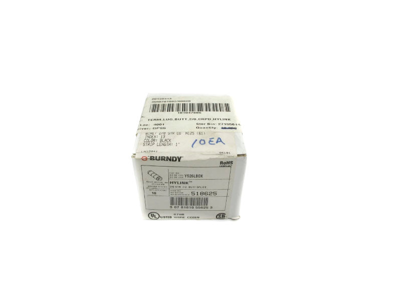 BURNDY YS26LBOX (PKG OF 10) NSFS