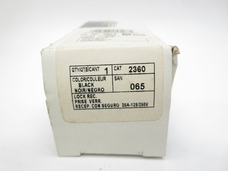 LEVITON 2360 125/250V 20A NSMP