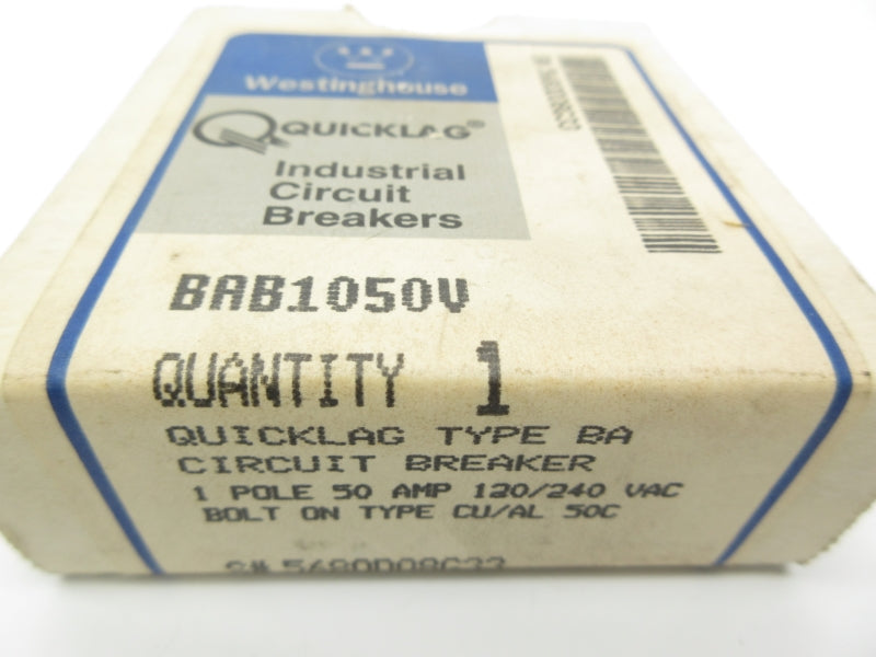WESTINGHOUSE BAB1050V 120/240VAC 50A NSMP