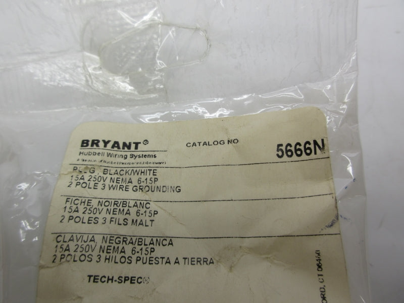 BRYANT 5666N 250V 15A NSMP