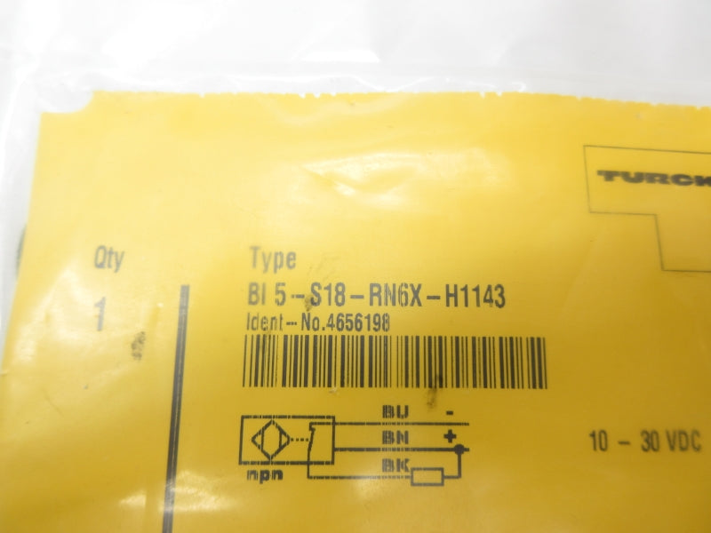 TURCK BI5-S18-RN6X-H1143 4656198 10-30VDC NSMP