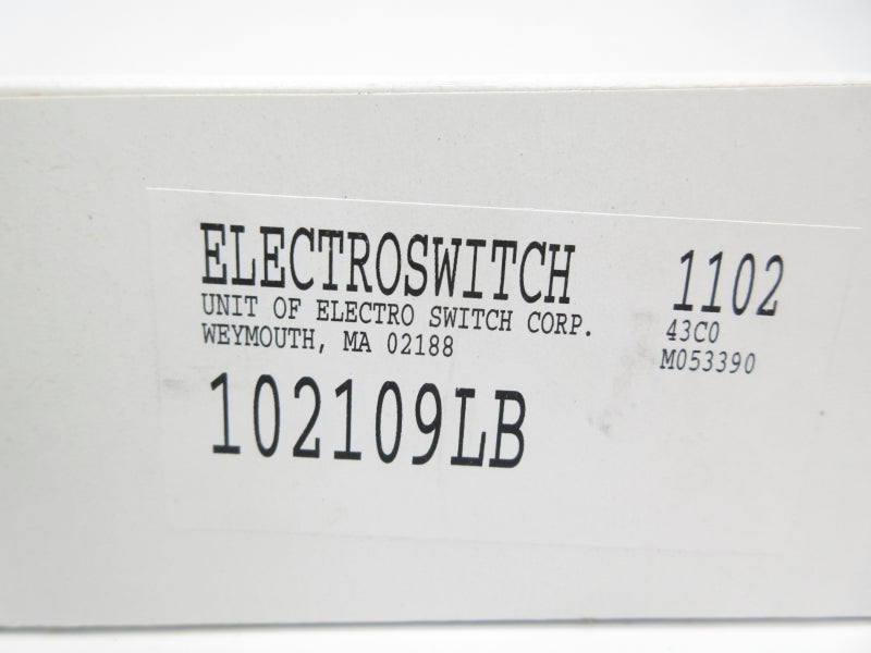 ELECTROSWITCH 102109LB 120/240VAC 15/10A NSMP