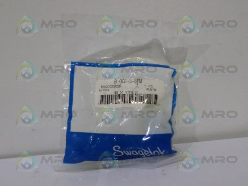 SWAGELOK B-QC8-S-8PM QUICK CONNECT STEM *NEW IN FACTORY BAG*