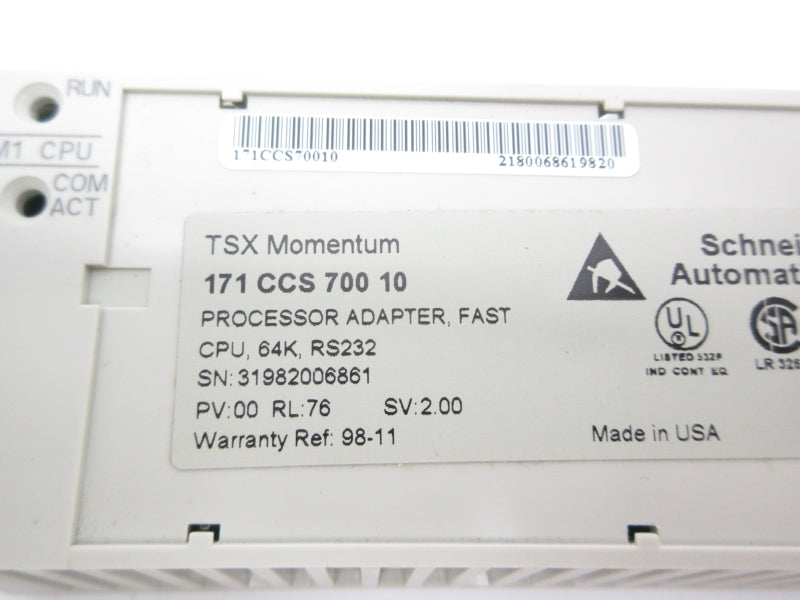 SCHNEIDER AUTOMATION 171CCS70010 NSNP