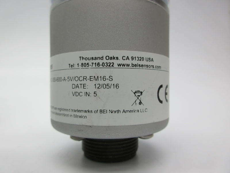 BEI H20EB-37-F12-SS-600-A-5V/OCR-EM16-S 01039-425 NSNP