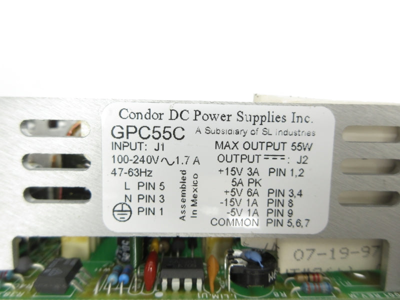 CONDOR GPC55C 100-240V 1.7A NSNP