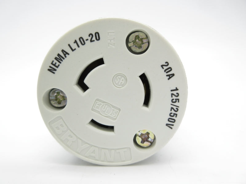 BRYANT L10-20 125/250V 20A NSNP