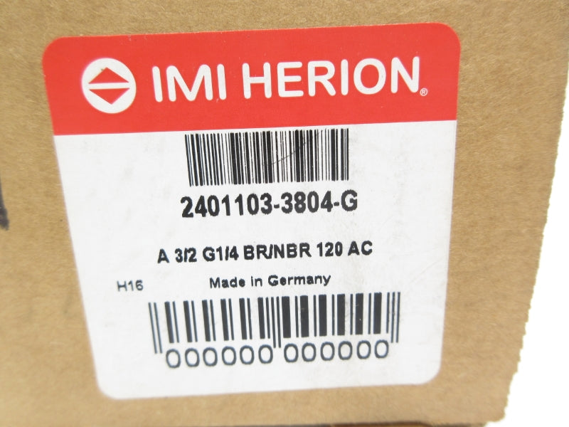 IMI HERION 2401103-3804-G 120VAC NSMP