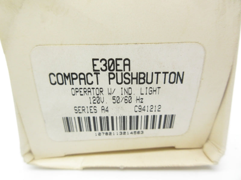 CUTLER HAMMER E30EA SER. A4 120V (AS PICTURED) NSMP