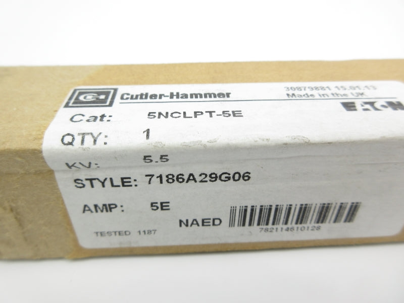 CUTLER HAMMER 5NCLPT-5E 5.5KV 5EA NSMP