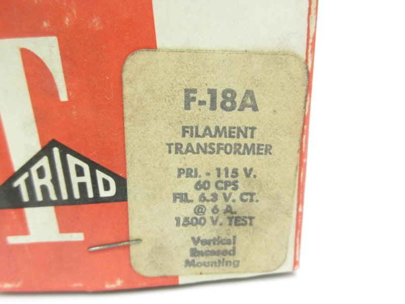 TRIAD F-18A 115V 6A NSMP