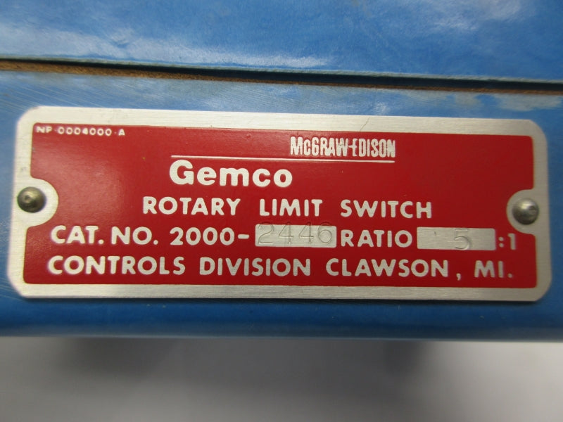 GEMCO 2000-2446 UNMP