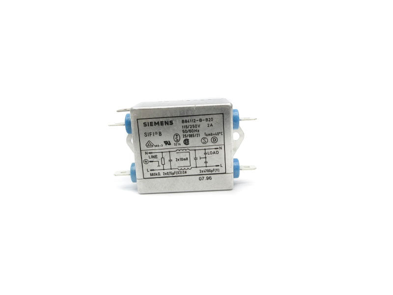 SIEMENS B84112-B-B20 115/250V 2A NSNP