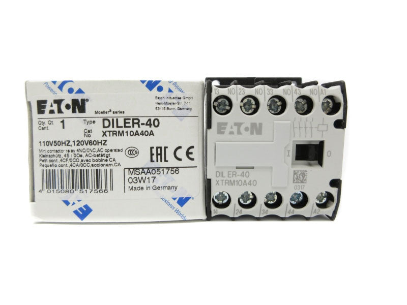 EATON DILER-40 XTRM10A40A 110/120V NSMP