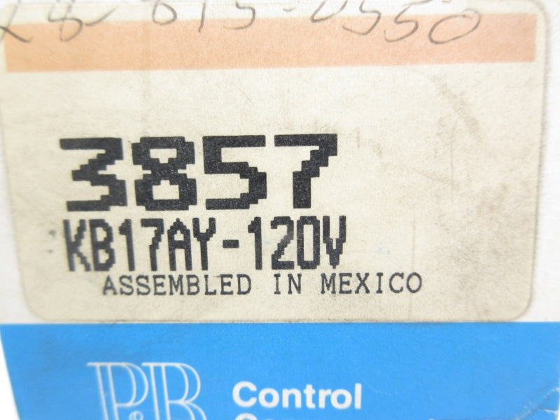 POTTER&BRUMFIELD KB17AY-120V 120VAC 5A NSMP