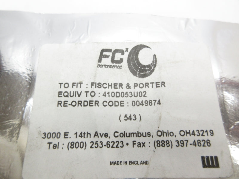 FISCHER&PORTER 410D053U02 (PKG OF 3) NSMP