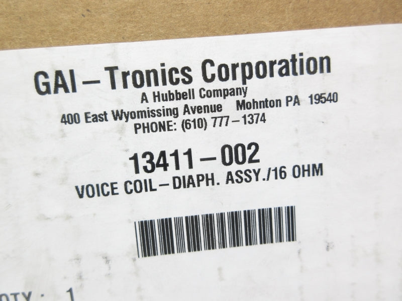 GAI TRONICS 13411-002 NSMP