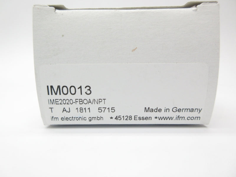 IFM EFECTOR IM0013 IME2020-FBOA/NPT 20-250VAC/DC NSMP