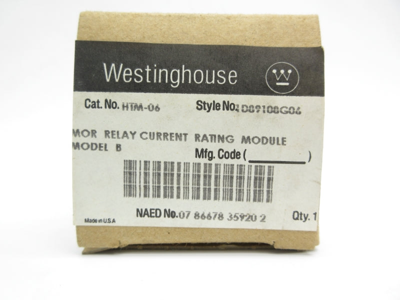 WESTINGHOUSE HTM-06 NSMP