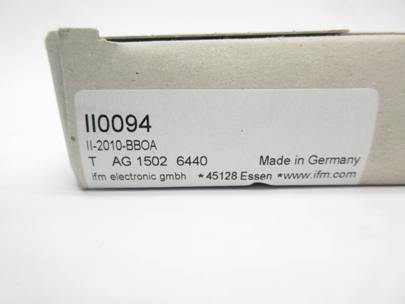 IFM EFECTOR II-2010-BBOA II0094 20-250VAC NSMP