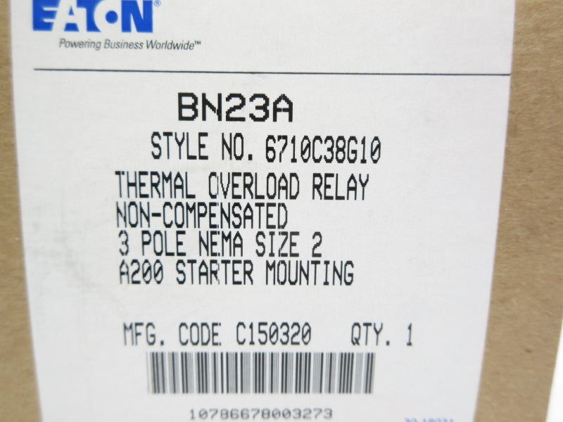 EATON BN23A NSMP