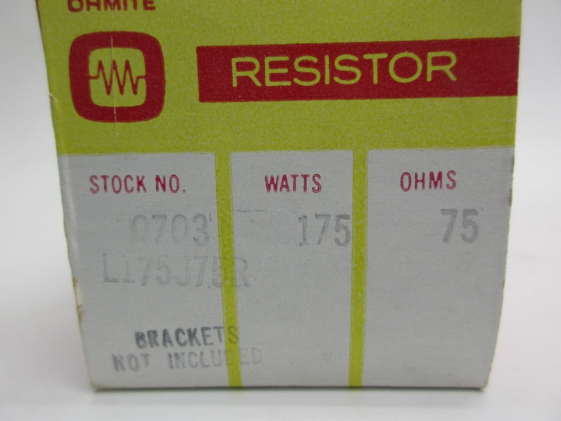 OHMITE L175J75R NSMP