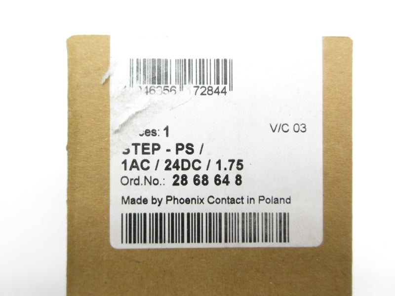 PHOENIX CONTACT STEP-PS/1AC/24DC/1.75 2868648 NSFS