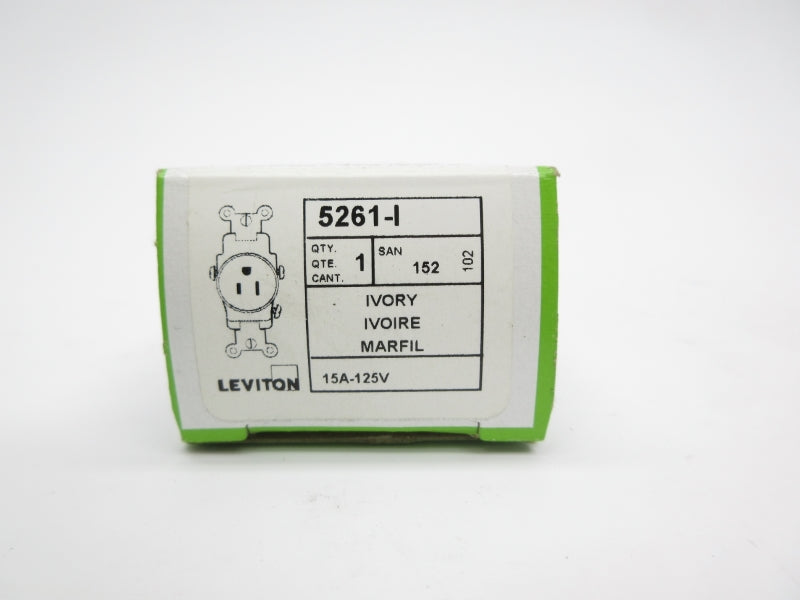 LEVITON 5261-I 125V 15A NSMP