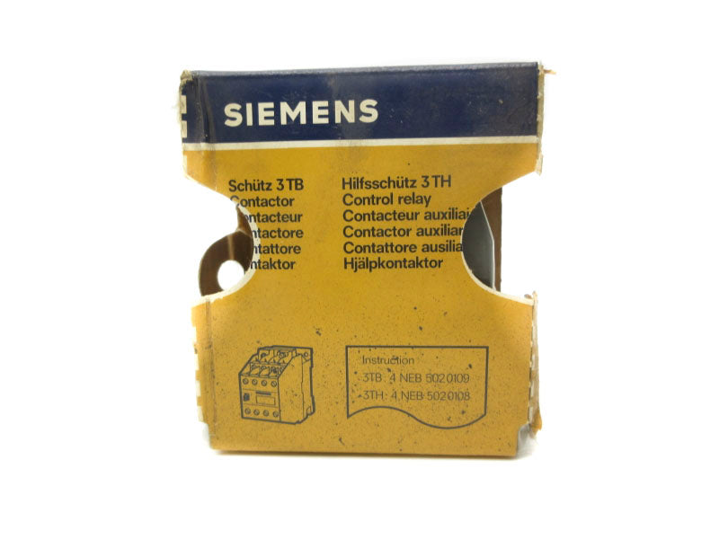 SIEMENS 3TH8253-0AJ1 115V NSFS