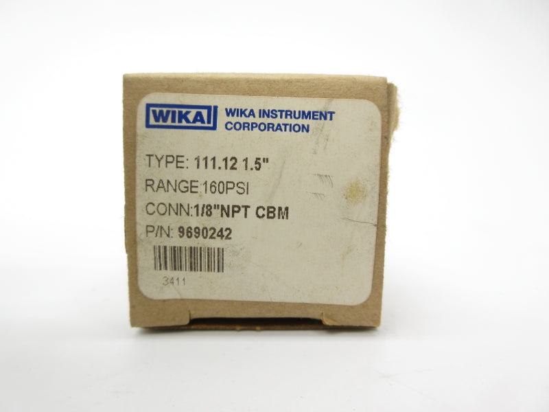 WIKA 9690242 160PSI 1/8" NSMP