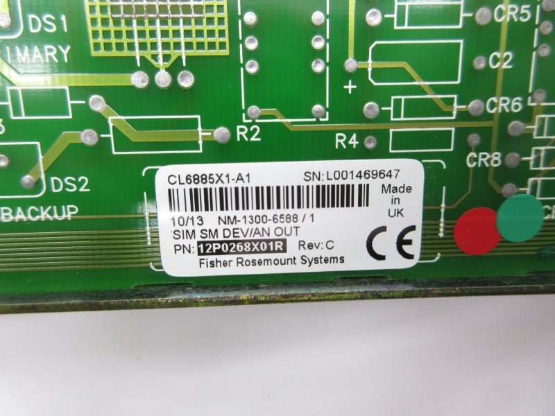 EMERSON CL6885X1-A1 12P0268X01R NSNP