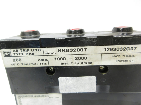 CUTLER HAMMER HKB3200T 200A UNMP