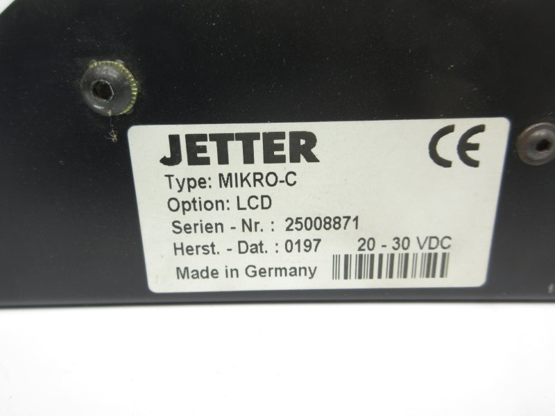 JETTER MIKRO-C 20-30VDC UNMP