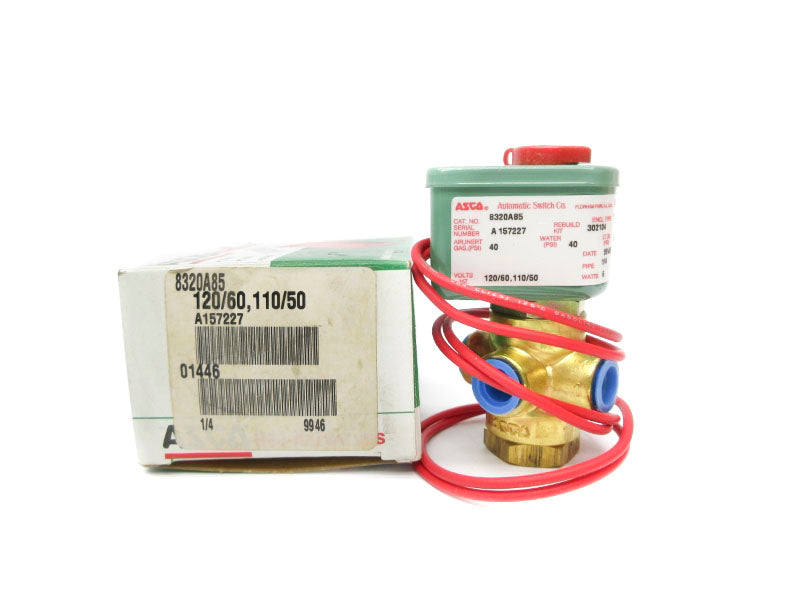 ASCO 8320A85 110/120V 40PSI 1/4" NSMP
