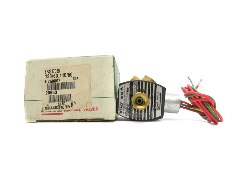 ASCO EF8317G35 110/120V 5-150PSI 1/4" NSMP