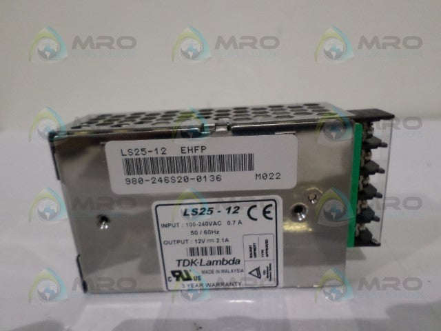 TDK LAMBDA LS25-12 CONVERTER *NEW IN BOX*