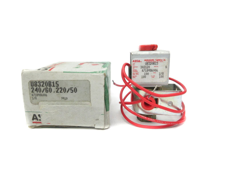 ASCO U8320B15 220/240V 100PSI 1/8" NSMP