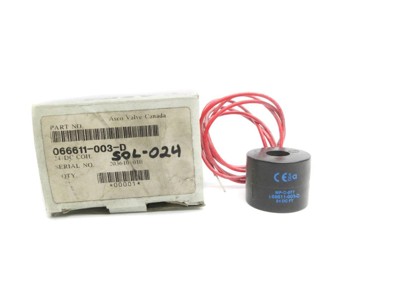 ASCO 066611-003-D 24VDC NSMP