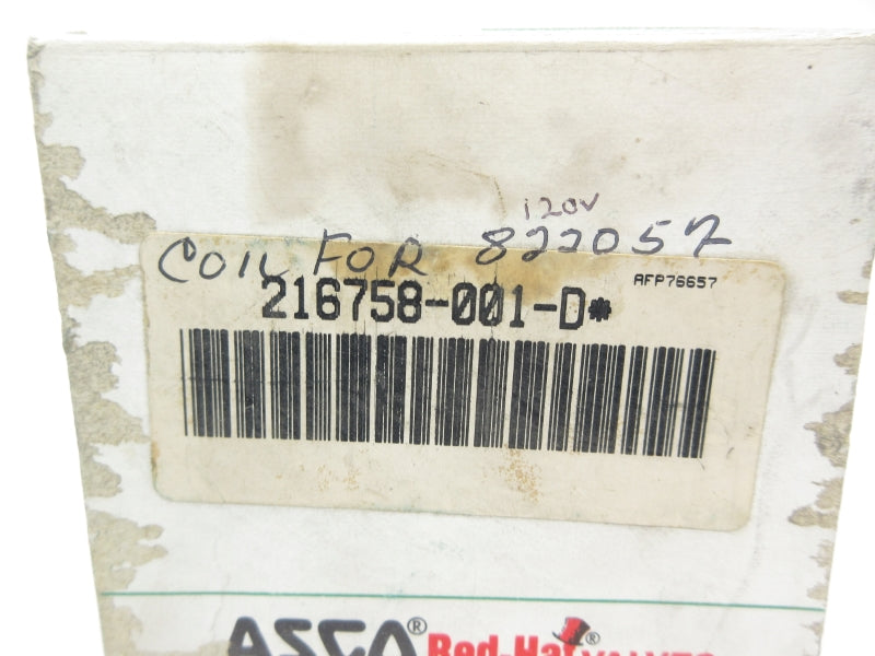 ASCO 216758-001-D 110/120V NSMP