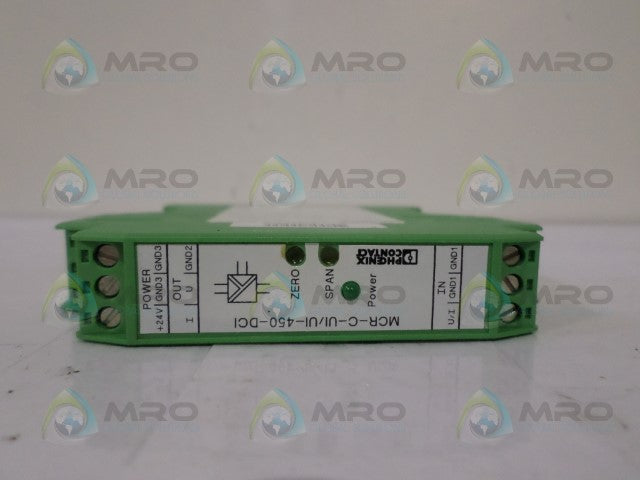 PHOENIX CONTACT MCR-C-UI-UI-450-DCI CONVERTER *NEW IN BOX*