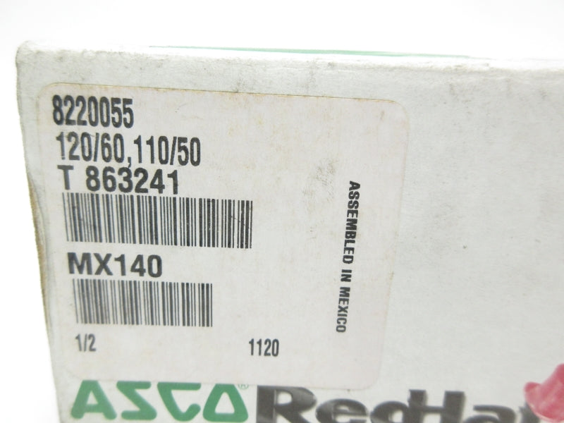 ASCO 8220055 110/120V 5-125PSI 1/2" NSMP
