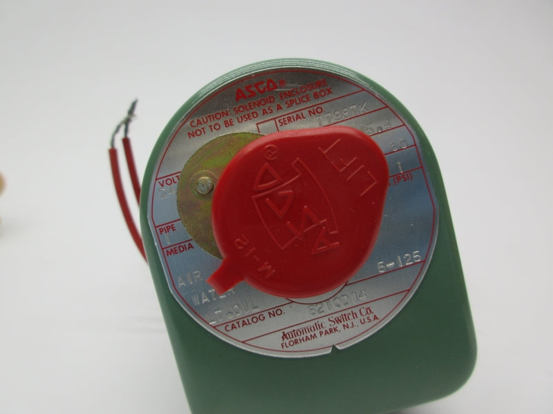 ASCO 8210D14 24V 5-125PSI 1" NSNP